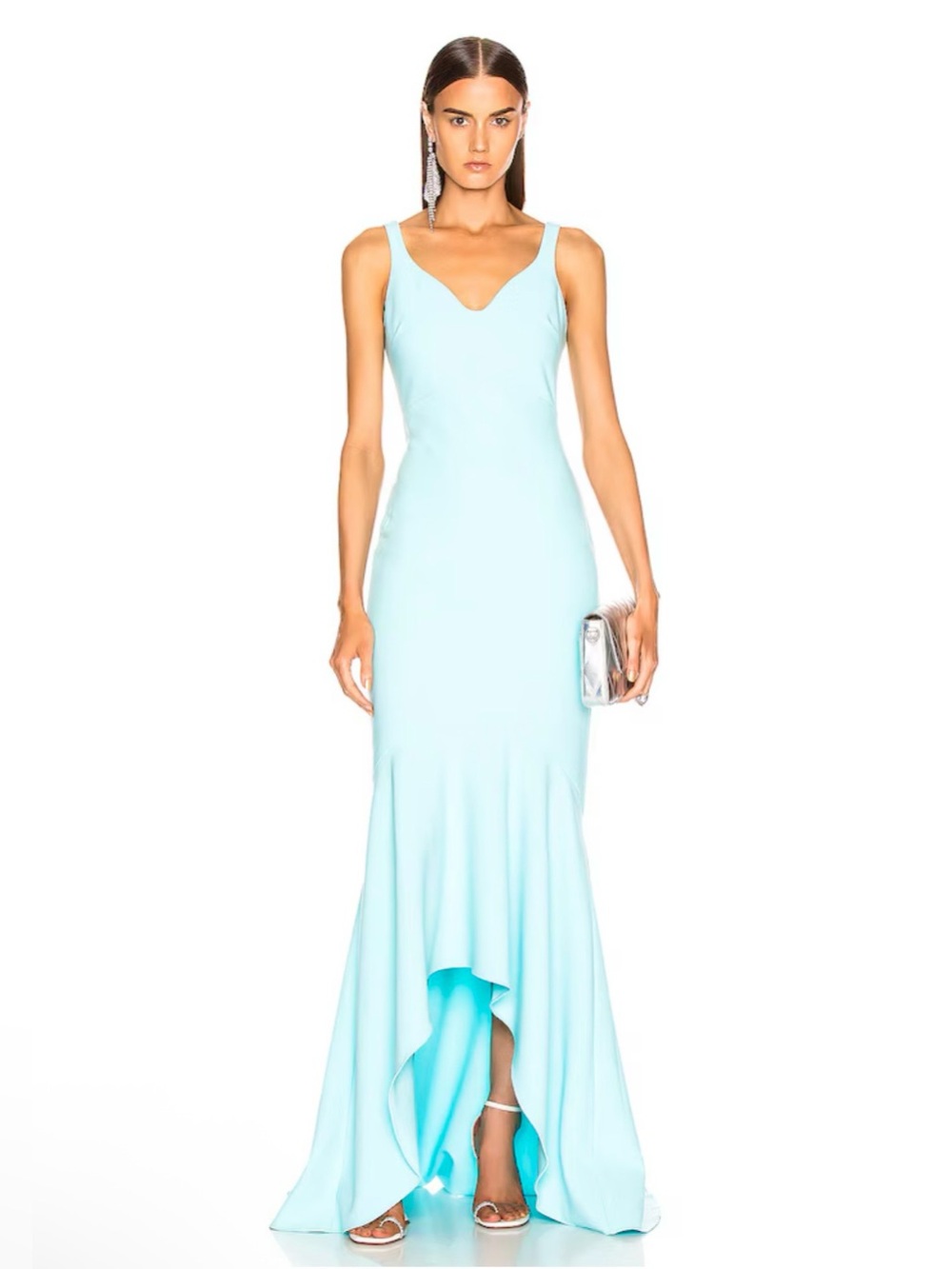 Cinq A Sept Sade Gown in Blue Topaz NWT